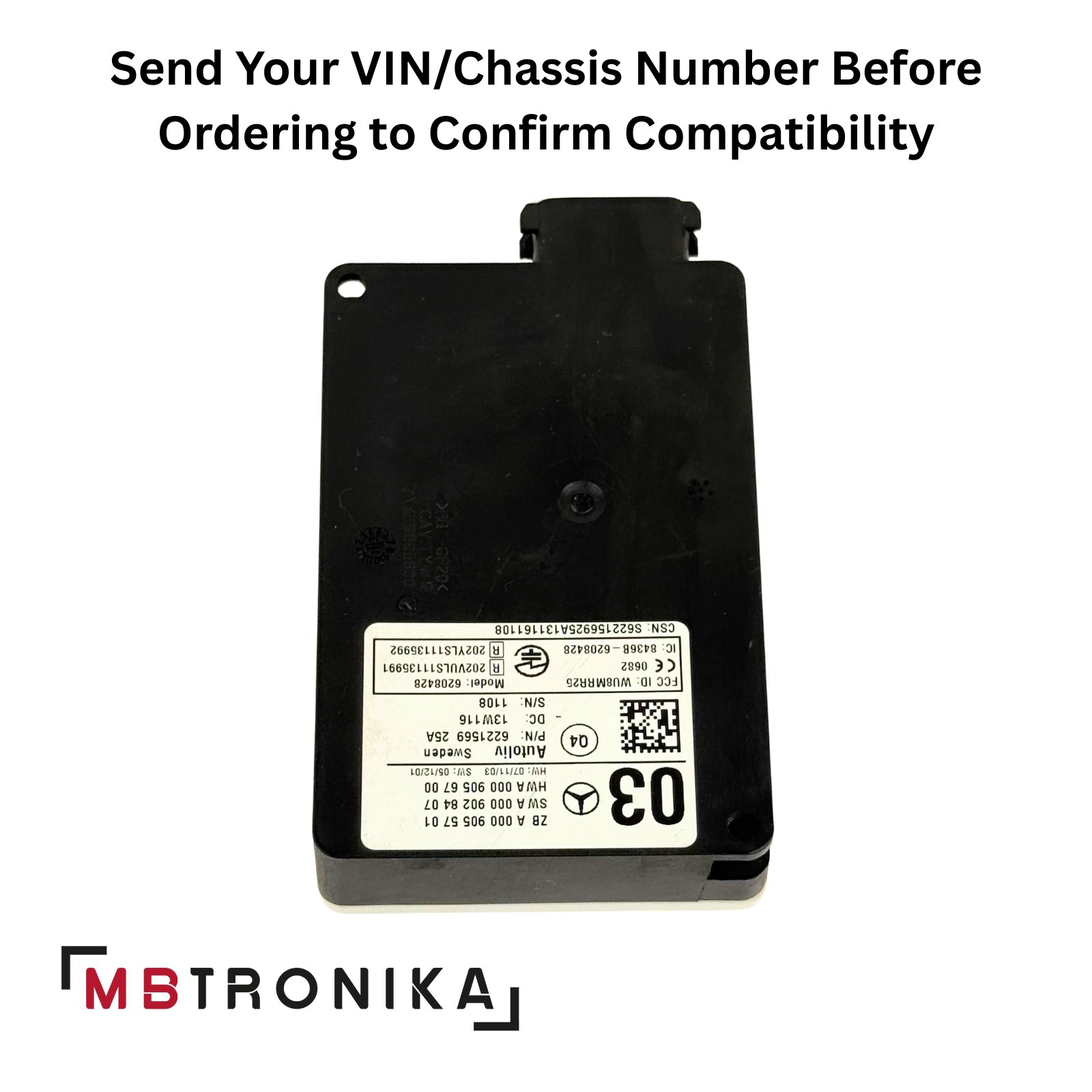 Mercedes Radar A0009055701 Sensor Blind Spot Radar Distance Module - Image 3