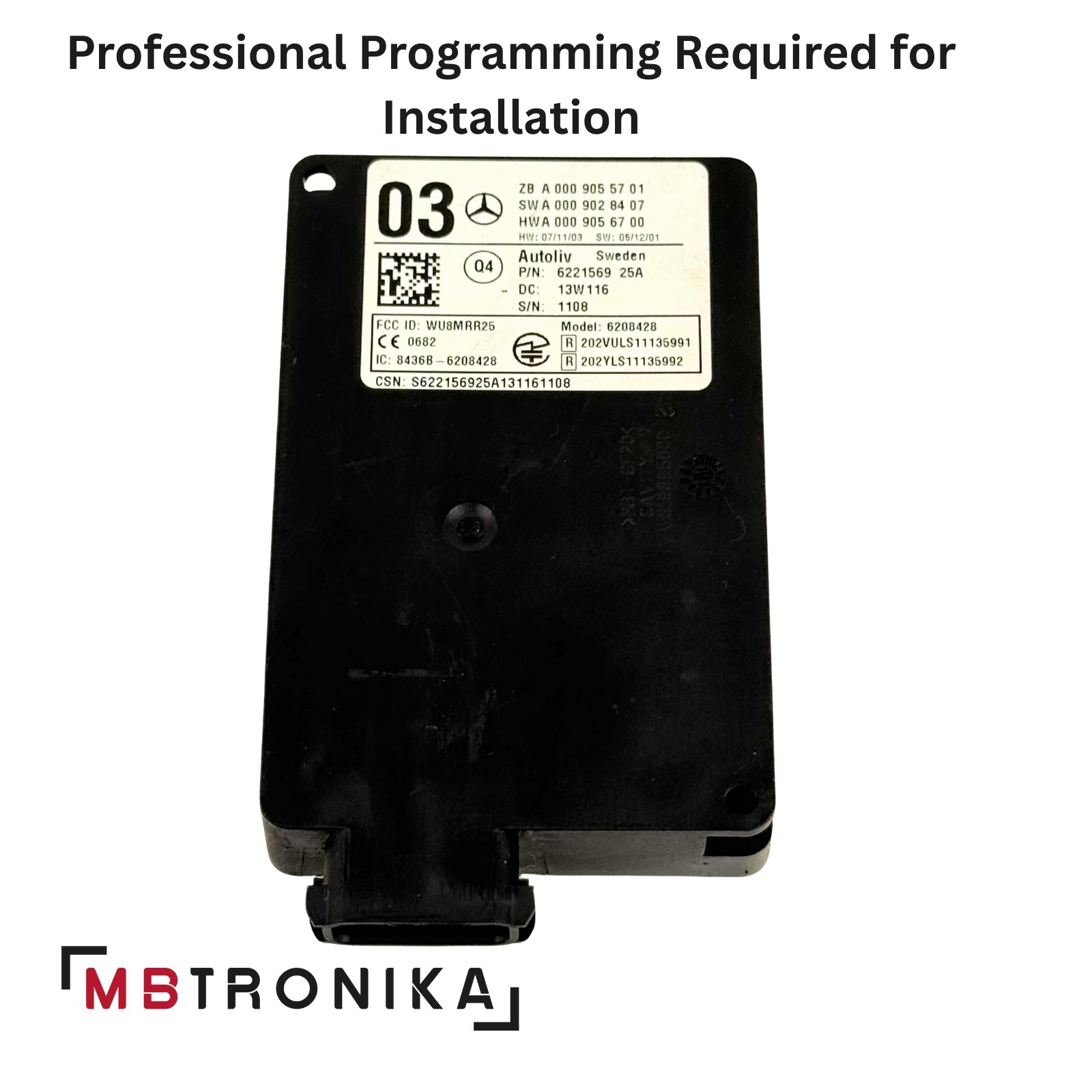 Mercedes Radar A0009055701 Sensor Blind Spot Radar Distance Module - Image 4