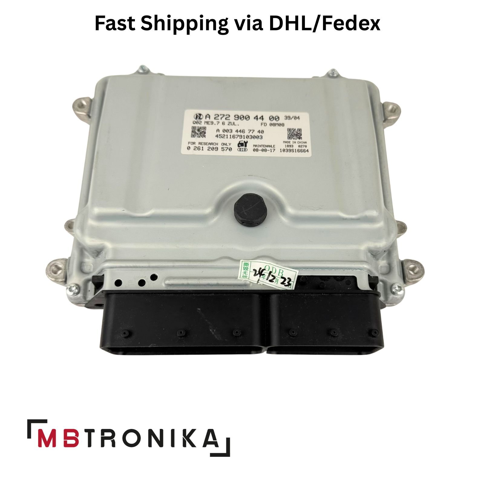 Engine Control Unit for Mercedes Benz M272 V6 engine applicable for many models - Image 3